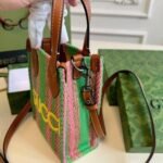 Gucci Straw Mini Shoulder Bag - Image 2