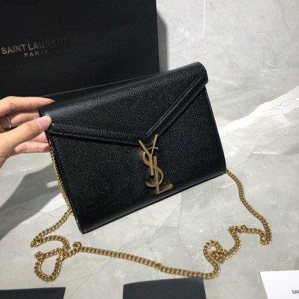 IMG22069 Yves Saint Laurent Cassandra Chain Wallet - Image 1