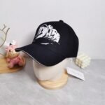Cap Dior Black Adjustable Logo - Image 5