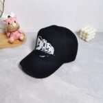 Cap Dior Black Adjustable Logo - Image 6