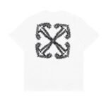 T-shirt Off-White Arrows Logo Black White - Image 2