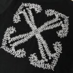 T-shirt Off-White Arrows Logo Black White - Image 6