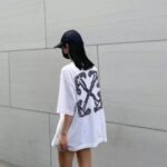 T-shirt Off-White Arrows Logo Black White - Image 11