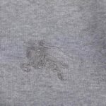 Burberry Embroidered King Logo Zip-Up Hoodie - Image 3