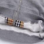 Burberry Embroidered King Logo Zip-Up Hoodie - Image 6