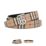 Belt Burberry Vintage TB Reversible Buckle - Image 5
