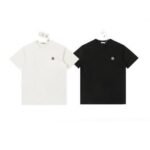 T-shirt Moncler Logo Patch Cotton - Image 5