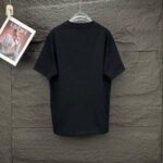 T-shirt Prada Logo Patch Black/White - Image 9