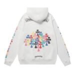 Hoodie Chrome Hearts Multicolor Cross Logo - Image 2