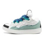 Lanvin Curb Sneaker White Blue