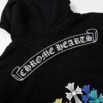 Hoodie Chrome Hearts Multicolor Cross Logo - Image 9