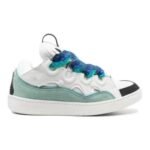 Lanvin Curb Sneaker White Blue - Image 2