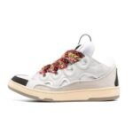 Lanvin Curb Leather White Ivory