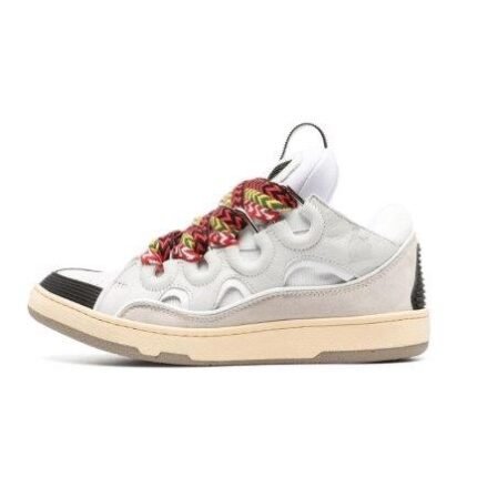 Lanvin Curb Leather White Ivory