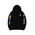 Hoodie Chrome Hearts Colorful Crosses Design - Image 4