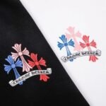 Hoodie Chrome Hearts Colorful Crosses Design - Image 8