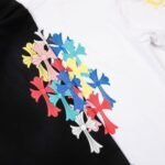 Hoodie Chrome Hearts Colorful Crosses Design - Image 9