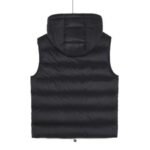 Vest Puffer Moncler Hooded Black Logo - Image 2
