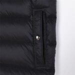 Vest Puffer Moncler Hooded Black Logo - Image 6