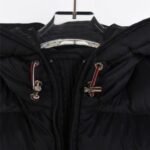 Vest Puffer Moncler Hooded Black Logo - Image 8