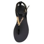 Versace Virtus Flat Sandals - Image 4