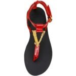 Versace Virtus Flat Sandals - Image 9