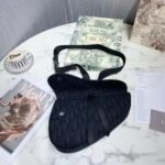 Bag Dior Oblique Black Canvas - Image 3