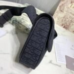 Bag Dior Oblique Black Canvas - Image 5