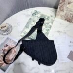 Bag Dior Oblique Black Canvas - Image 6