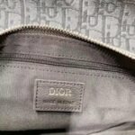 Bag Dior Oblique Black Canvas - Image 7