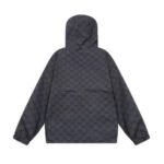 Jacket Windbreaker Gucci Monogram Beige Brown - Image 4