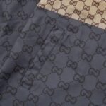 Jacket Windbreaker Gucci Monogram Beige Brown - Image 9