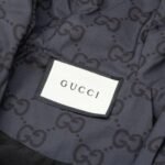 Jacket Windbreaker Gucci Monogram Beige Brown - Image 11