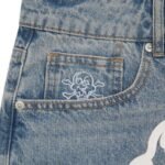 Shorts Ice Cream Running Dog Denim Shorts - Image 7