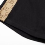 Shorts Gucci Black Monogram Side-Pocket - Image 9