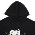 Balenciaga Paris Graffiti Logo Hoodie Black - Image 5