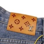 Jeans Louis Vuitton Faded Monogram Pocket Denim - Image 5