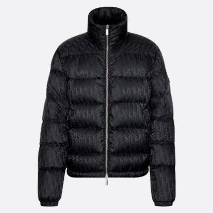 Dior Oblique Black Puffer Jacket