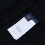 T-shirt Louis Vuitton Black Blue Print - Image 2