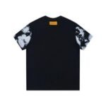 T-shirt Louis Vuitton Black Blue Print - Image 6