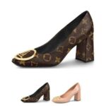Louis Vuitton Madeleine Chunky High Heels - Image 5