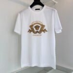 T-shirt Versace Coupe Blason With Embroidery - Image 6