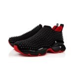 Christian Louboutin Spikes Sock Shoes - Image 3