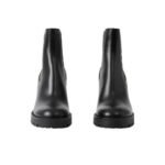 Burberry Checkered Panel Ankle Boots - Image 3