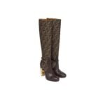 Fendi Delfina 110mm Knee High Boots - Image 4