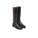 Fendi Rockoko Leather Boot - Image 3