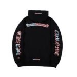 Hoodie Chrome Hearts Multicolor Logo Sleeves - Image 4