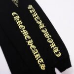 Hoodie Chrome Hearts Sleeve Logo Print - Image 7