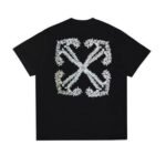 T-shirt Off-White Arrows Logo Black White