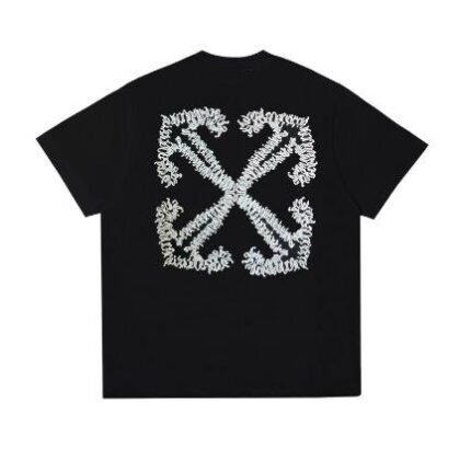 T-shirt Off-White Arrows Logo Black White